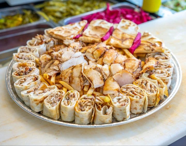 Chicken Shawarma Family Platter - Bar.B.Q