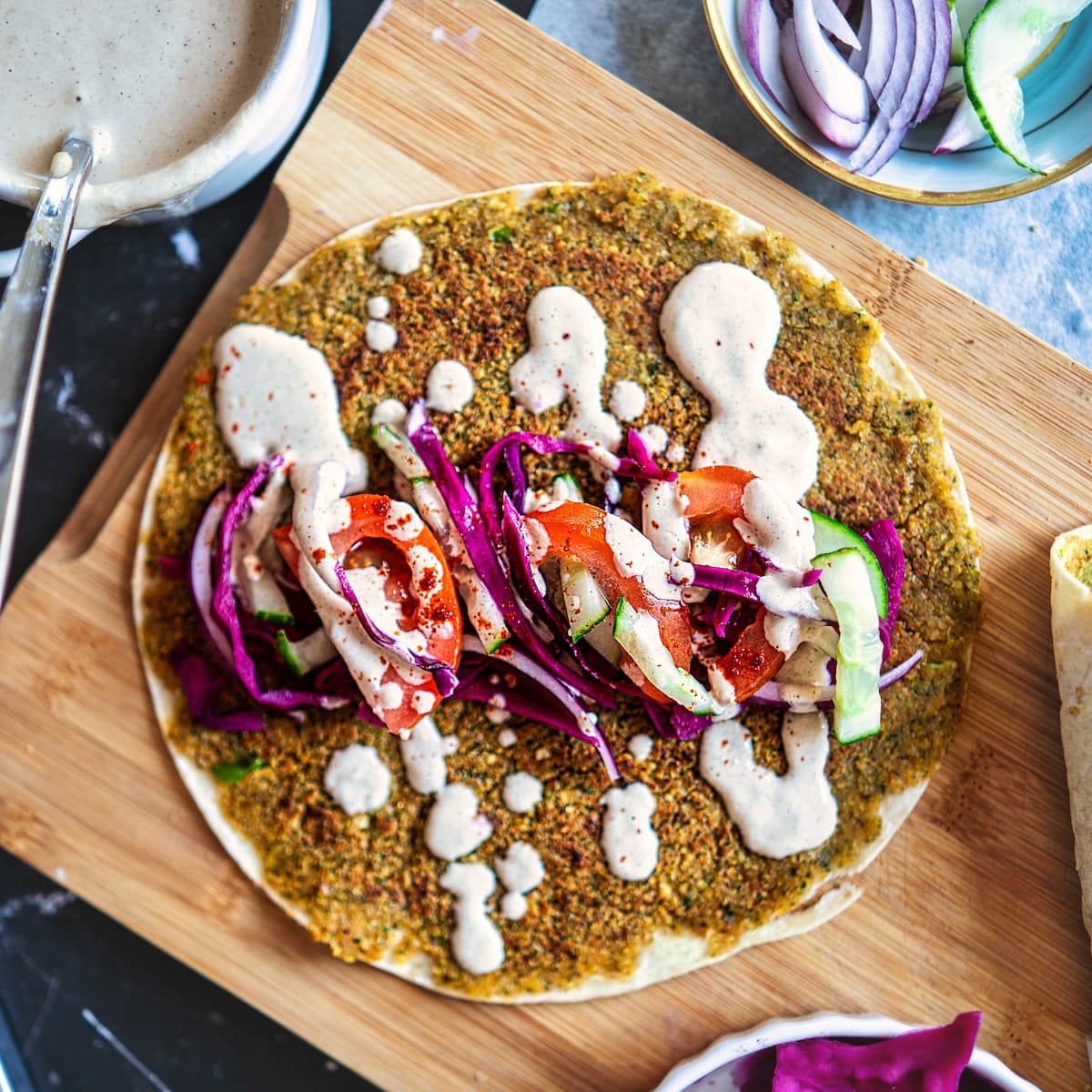 Royal Falafel Wrap - Bar.B.Q