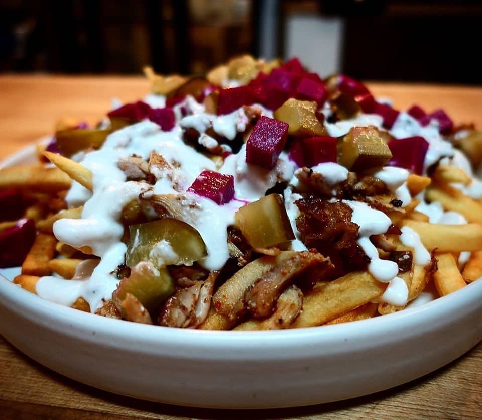 Falafel Poutine - Appetizers