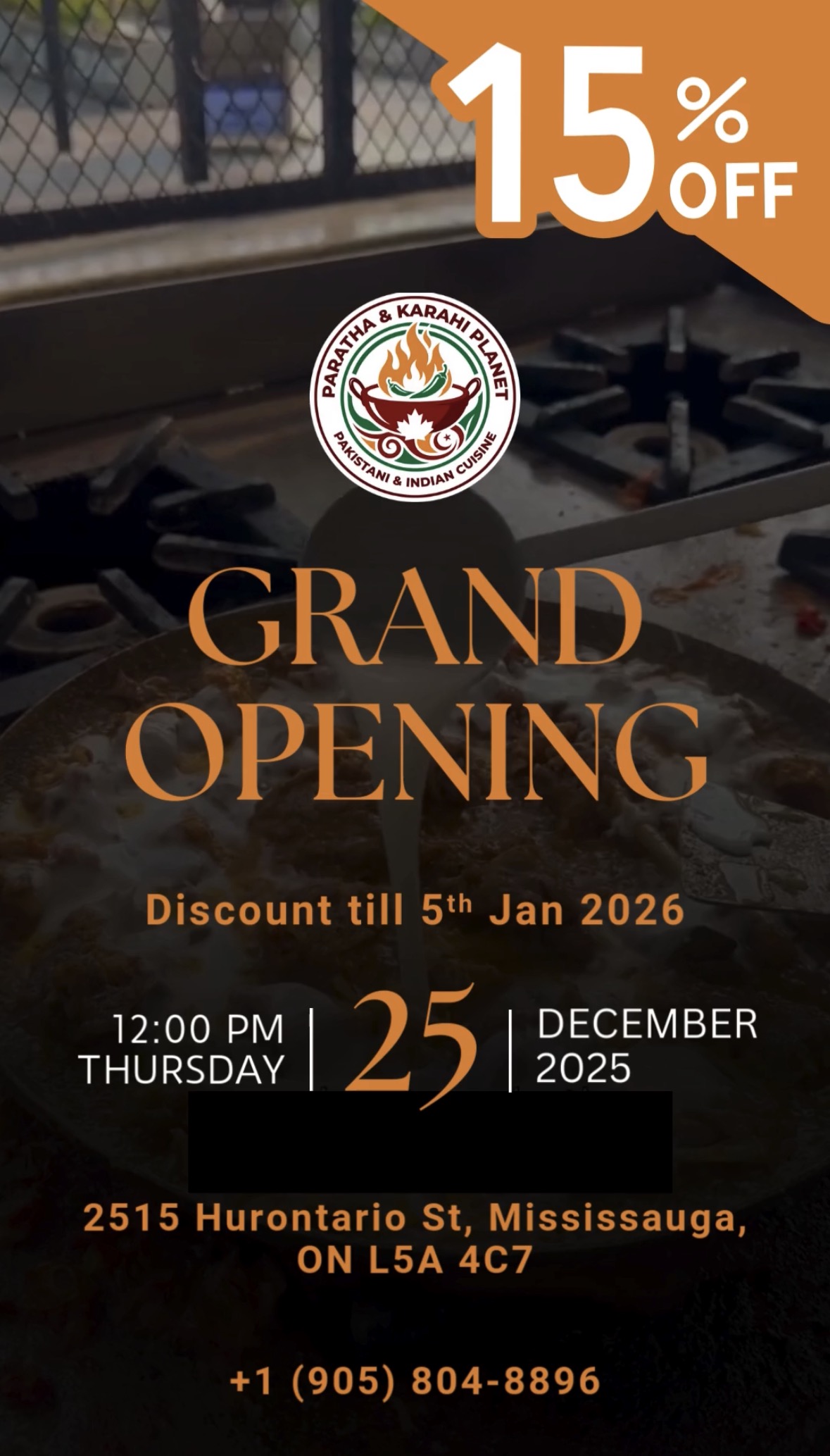 Paratha & Karahi Planet Grand Opening Soon